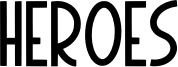 Heroes Font