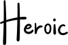 Heroic Font
