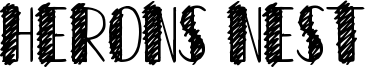 Herons Nest Font