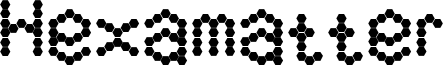 Hexamatter Font