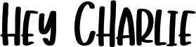 Hey Charlie Font