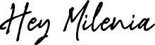 Hey Milenia Font