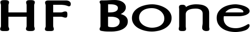 HF Bone Font
