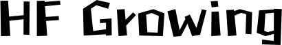 HF Growing Font