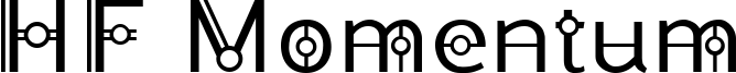 HF Momentum Font