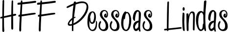 HFF Pessoas Lindas.otf
