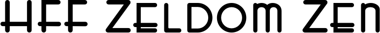 HFF Zeldom Zen.otf