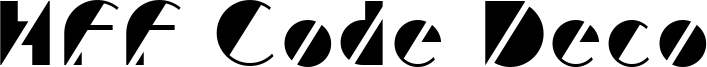 HFF Code Deco Font