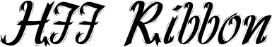 HFF Ribbon Font