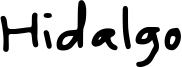 Hidalgo Font