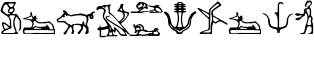 Hieroglify Font