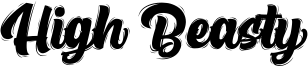 High Beasty Font