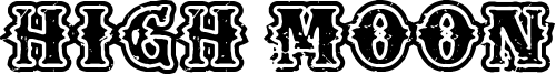 High Moon Font