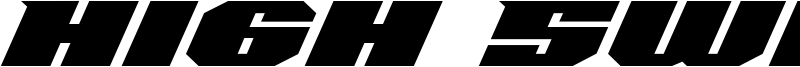 High Swift Font