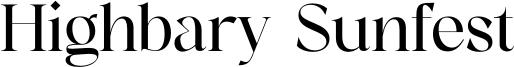Highbary Sunfest Font