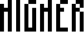 Higher Font