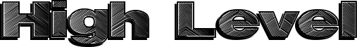 High Level Font