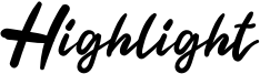 Highlight Font