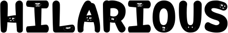 Hilarious Font