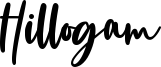 Hillogam Font