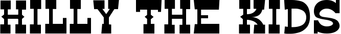 Hilly The Kids Font