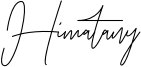 Himatany Font