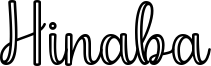 Hinaba Font
