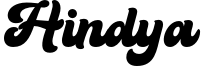 Hindya Font