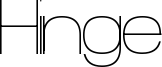 Hinge Font