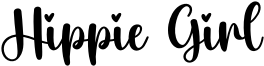 Hippie Girl Font