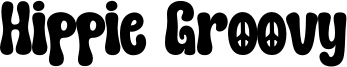 Hippie Groovy Font