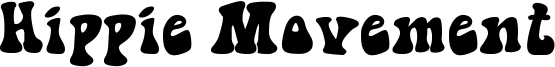 Hippie Movement Font