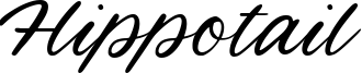 Hippotail Font