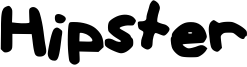 Hipster Font