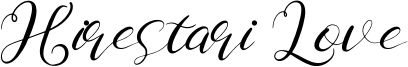 Hirestari Love Font