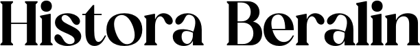 Histora Beralin Font