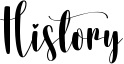 History Font