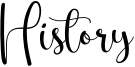 History Font
