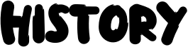 History Font