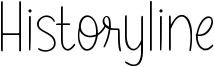 Historyline Font
