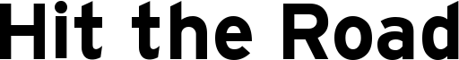 Hit the Road Font