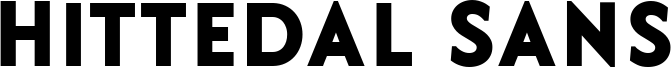 Hittedal Sans Font
