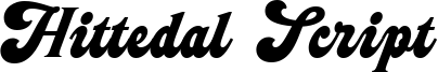 Hittedal Script Font