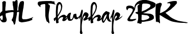 HL Thuphap 2BK Font
