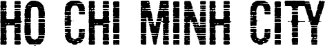 Ho Chi Minh City Font