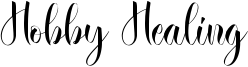 Hobby Healing Font