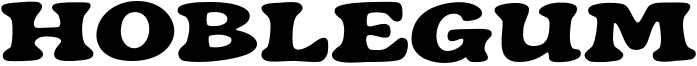 Hoblegum Font