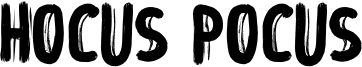 Hocus Pocus Font
