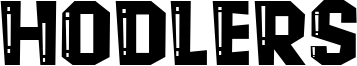 Hodlers Font