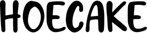 Hoecake Font